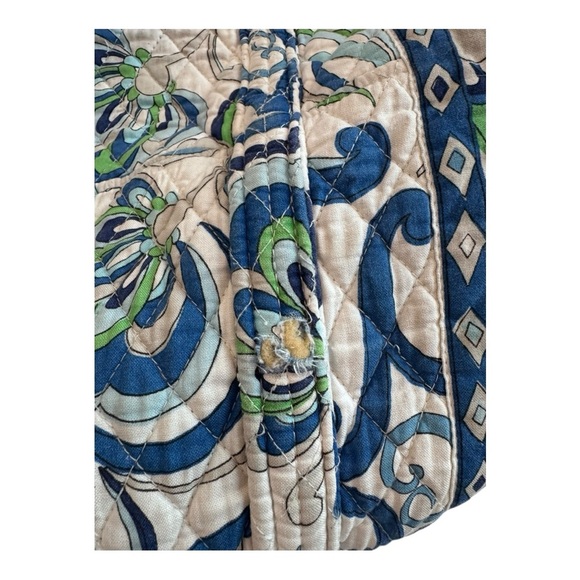 Vera Bradley Mediterranean White Duffle Bag - Picture 7 of 13